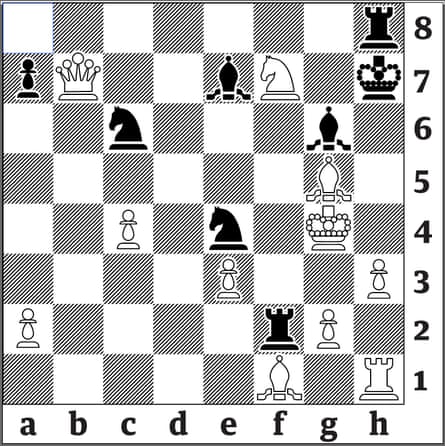 3947 Jinshi Bai v Ding Liren, Chinese League 2017. How did Ding (Black, to play) checkmate in at most four moves?