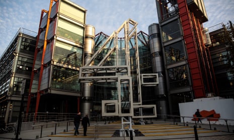 The headquarters for British television broadcaster Channel 4.