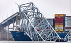 Baltimore bridge collapse: six declared dead as investigators recover black box