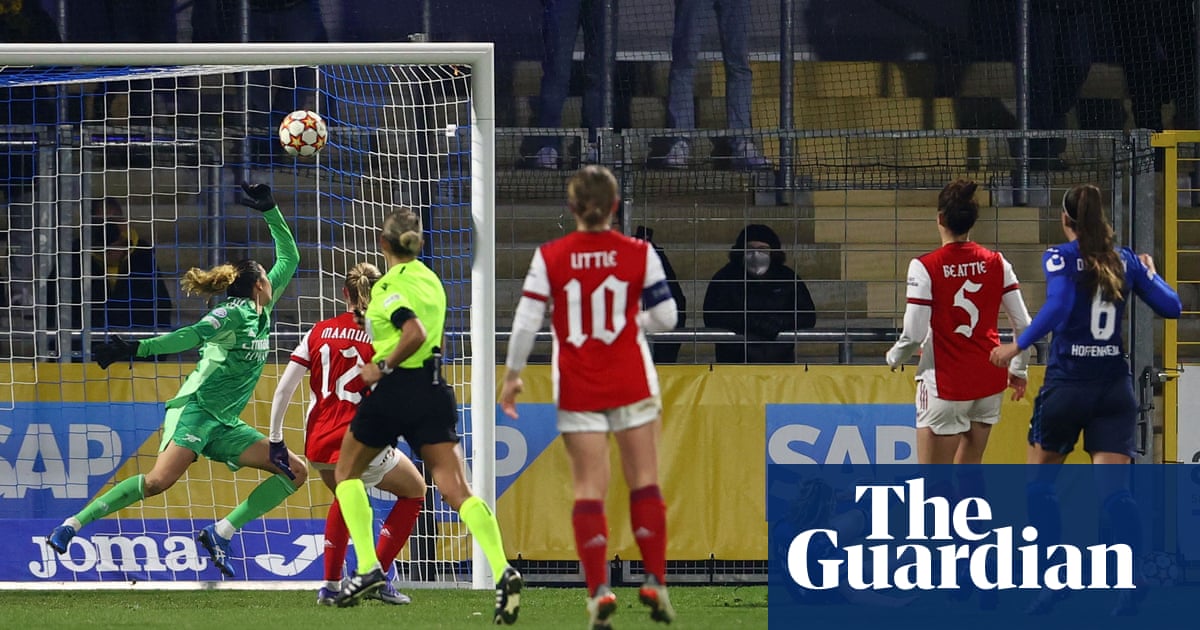 El Arsenal sobrevive al susto del Hoffenheim para progresar en la Champions League femenina