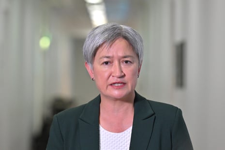 Politics live: Marles confirms Australia not involved in Iran strikes; Wong says 115,000 Australians in region as flights cancelled