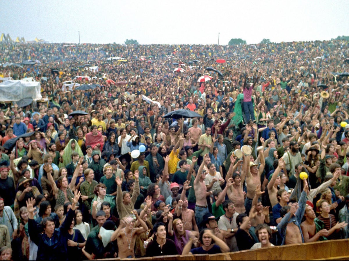 Woodstock 1969 Crowd Woodstock 1969 Crowd