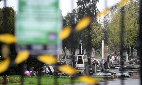 UK cemetery closed due to the Covid-19 outbreak