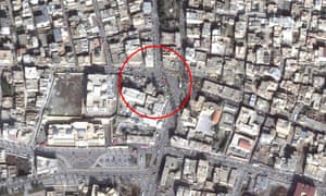 Central Raqqa location believed to be where Mohammed Emwazi was targeted by US drone strike