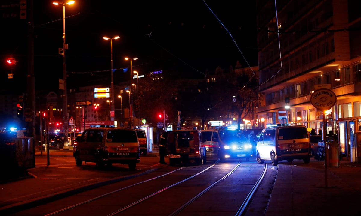 Gunmen On Loose In Vienna After Repulsive Terror Attack World News The Guardian