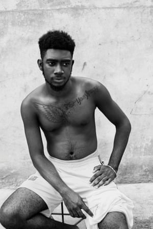 Andre“I have known Andre since before I migrated to the UK so he was willing and happy to help out with setting up for the photo shoot. He stated during the shoot: “I wish to travel abroad because there aren’t enough opportunities for the youth in Jamaica” — Dexter McLean