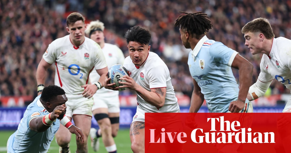 France v England: Six Nations 2026 rugby union – live