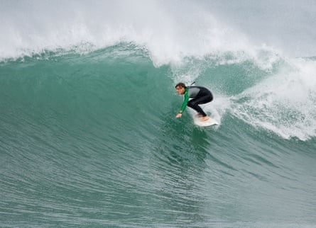 Surfing in Cornwall