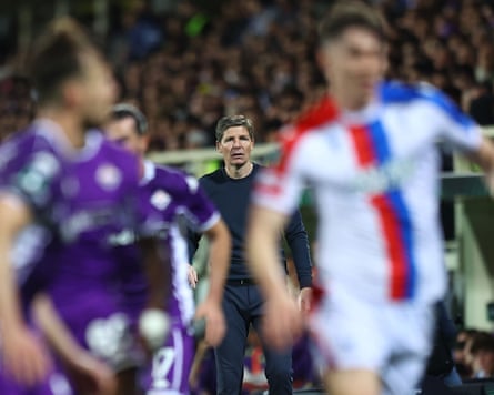 Oliver Glasner sees Crystal Palace overcome in the Conference League