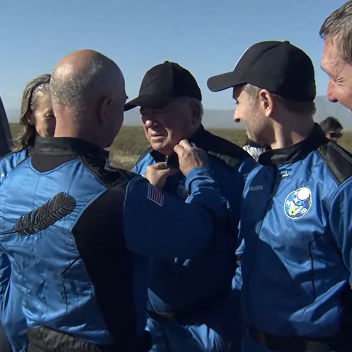 Blue origin shatner start