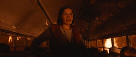 America Ferrera in The Lost Bus on Apple TV+.