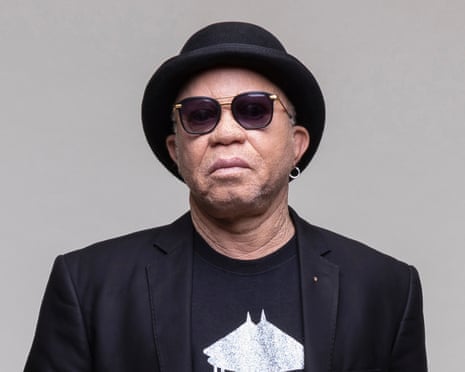 Malian musician Salif Keita, in Paris.