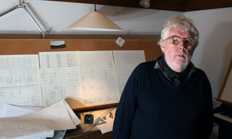 Harrison Birtwistle photographed at his home in Wiltshire in 2013.