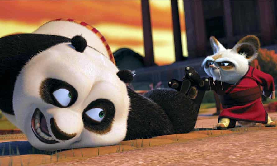A still from the film Kung Fu Panda.