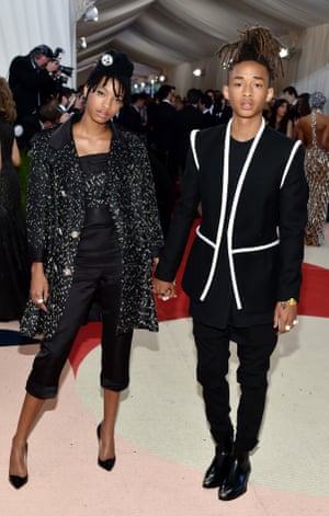Willow and Jaden Smith I love these two so much. They ARE the future. Everyone else looks like their stylist forced them into something metallic and angular when they were pining for a nice pastel gown, but not these two. Willow is like, I’m just gonna some black cropped trousers and a coat, I guess it might be Chanel, whatever. Winning.
