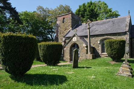 St Margaret’s church in Somersby, the village where Alfred Lord Tennyson was born and where his father was rector.