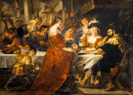 The Feast of Herod by Peter Paul Rubens, circa 1635-38