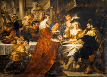 A shocker… The Feast of Herod, 1635-8 by Rubens.