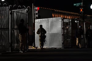 National Guardsmen on patrol