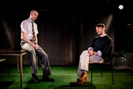 Matt Holt and Alastair Michael in Jurassic at Soho theatre, London.