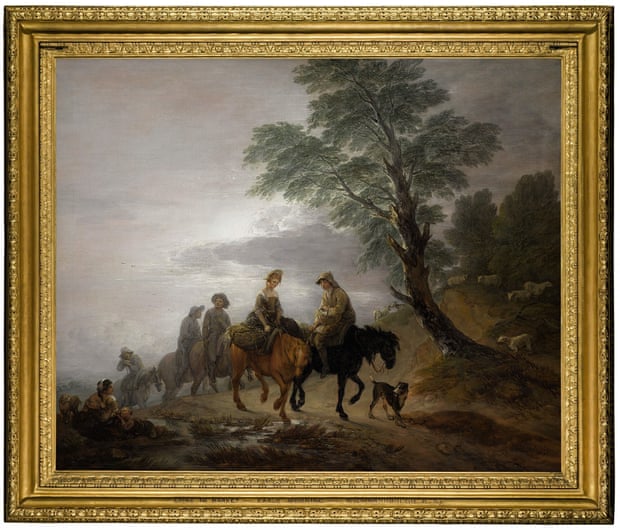 Thomas Gainsborough’s Going to Market, Early Morning, which is a t risk of leaving the UK