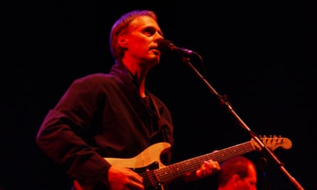 Tom Verlaine performing at the Royal Festival Hall in London in 2002.