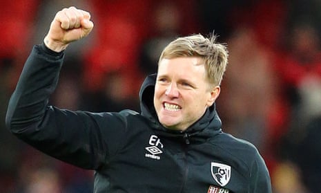 Eddie Howe agrees deal in principle to take over as Newcastle manager |  Newcastle United | The Guardian