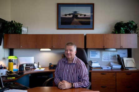 Brian Condie, the airport manager of nearly 21 years.