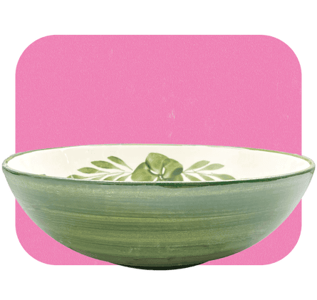 Casalatina Flor Salad Bowl – Fern Green