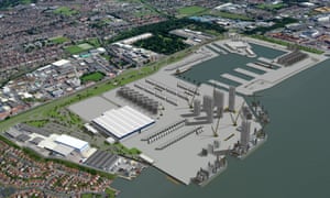 The £310m Siemens manufacturing hub in Hull will not be affected by the decision, and should begin producing blades and turbines next year.