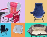 SunnyFeel Camping Directors Chair, Eno Lounger DL Chair, Coleman Portable Camp Chair, Helinox Chair Zero L, KingCamp Double Camping Chair