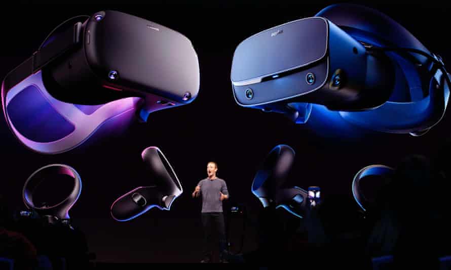 Mark Zuckerberg introducing the Oculus Quest