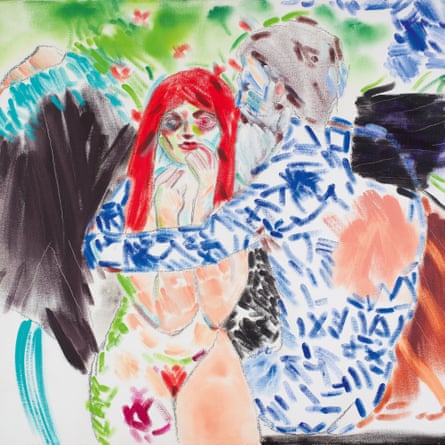 Los Angeles No 28 (Sarılma) - RB Kitaj