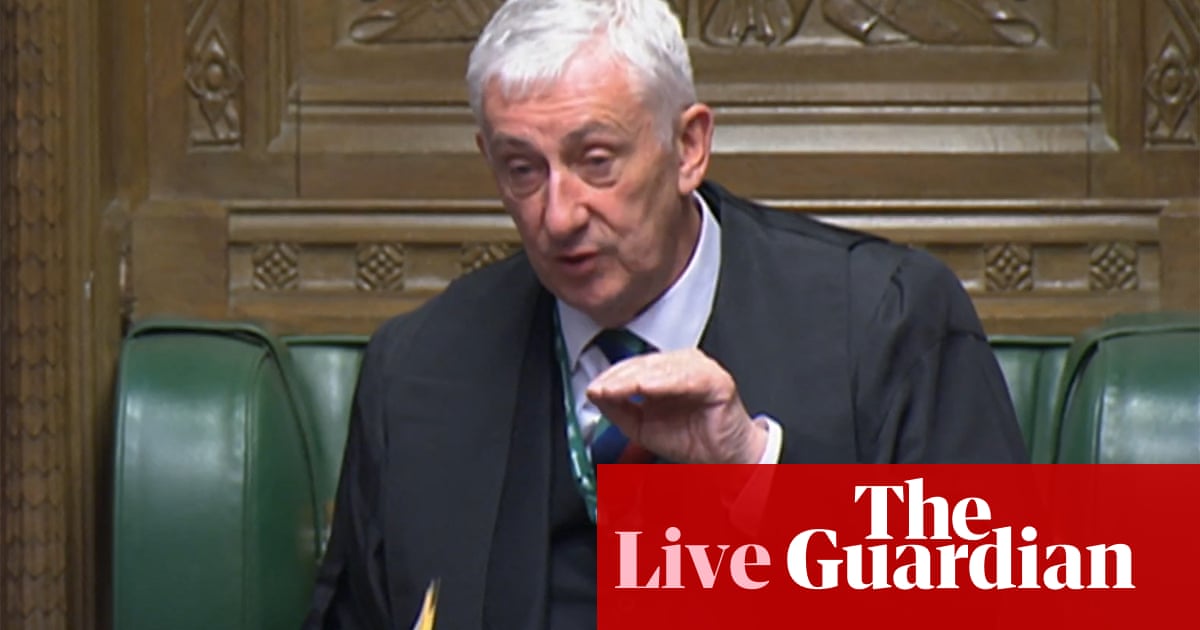 Sir Lindsay Hoyle apologises to SNP after Gaza debate chaos as MPs call for him to be stripped of role as speaker â UK politics live | Politics