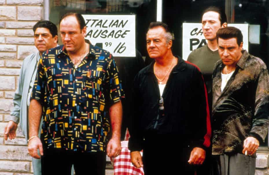 Mob mentality ... Big Pussy (Vincent Pastore), Tony Soprano (James Gandolfini), Paulie Walnuts (Tony Sirico), Furio Giunta (Federico Castelluccio) and Silvio Dante (Steve Van Zandt) in The Sopranos.