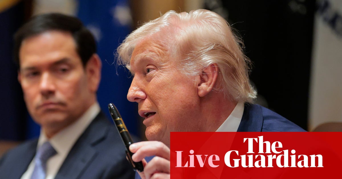 Trump says UK’s aircraft carriers are just ‘toys’, repeating complaint about lack of support US in Iran – UK politics live