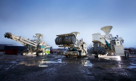 Machines intended for use in deep sea mining off the Papua New Guinea coast