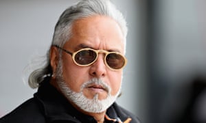 Vijay Mallya, who fled India for London in 2016.