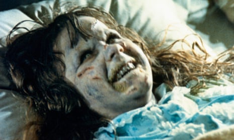 What on earth has got into Regan? … Linda Blair in The Exorcist.