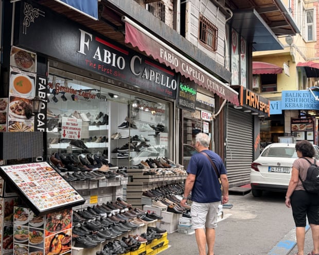 A shop named Fabio Capello in Istanbul
