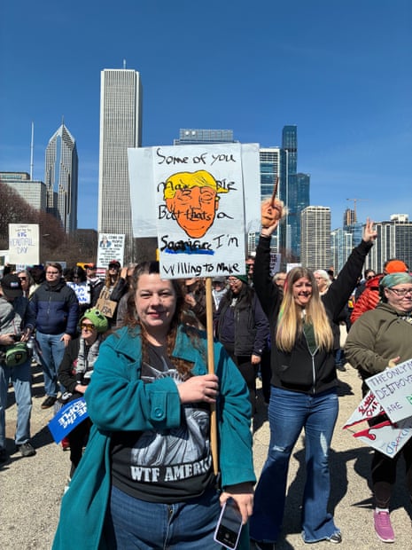 No Kings protests live updates: hundreds of thousands rally in cities around the world against Trump and his administration