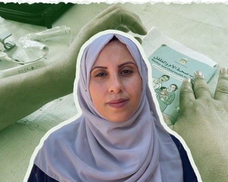 Alaa Hessi lost three children in an Israeli attack.