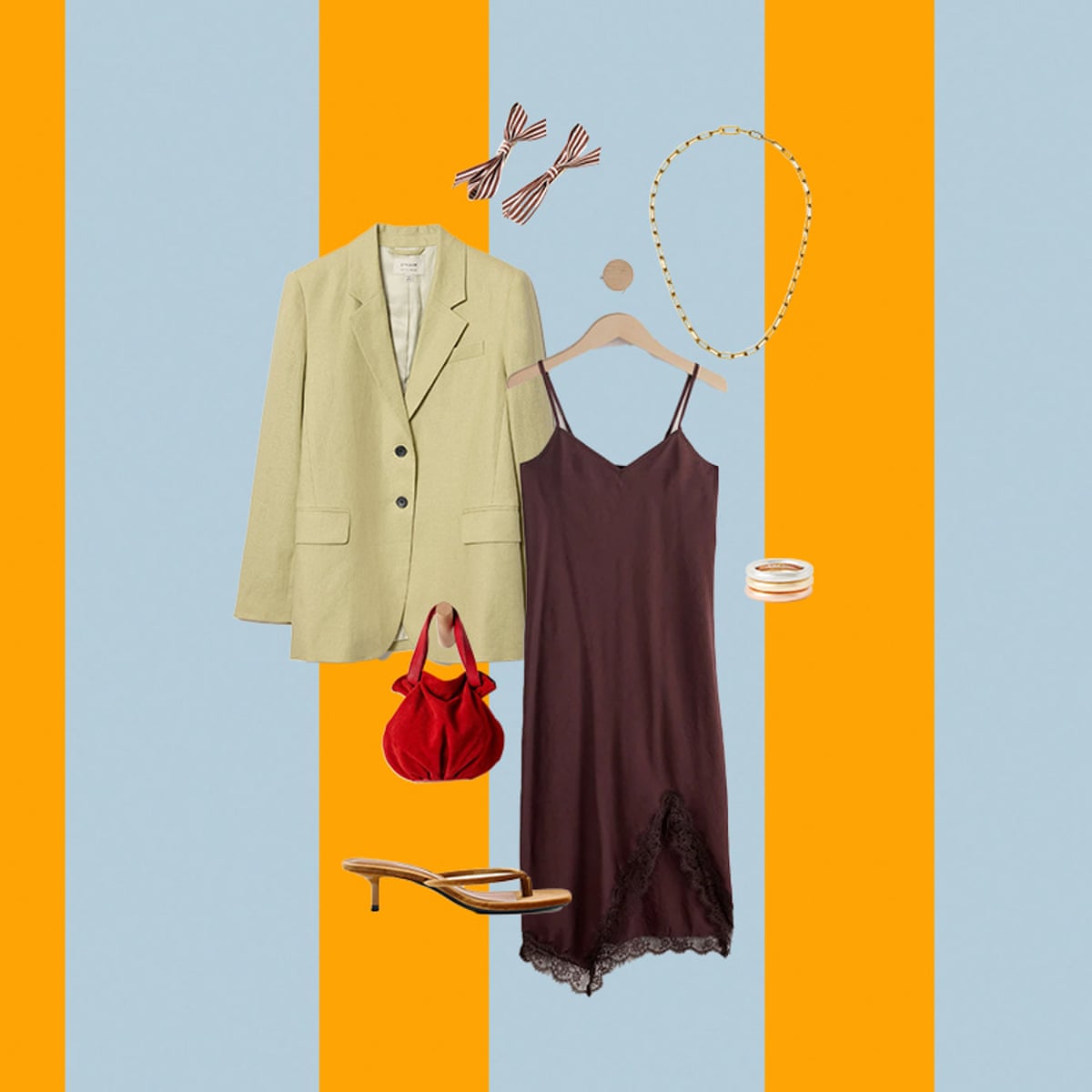 Slip into summer: what to wear with a return-to-the-90s 'It' dress | Women's dresses | The Guardian Slip into summer: what to wear with a return-to-the-90s 'It' dress | Women's dresses | The Guardian