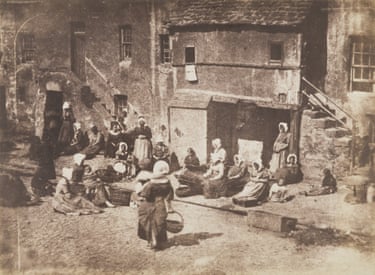 ‘The Fishergate, St Andrews’ calotype print circa 1846