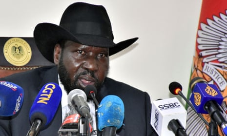 South Sudan's president, Salva Kiir