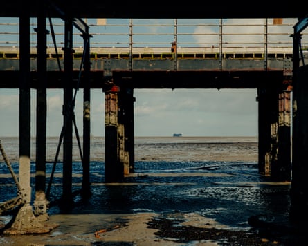 Underneath Ryde pier.