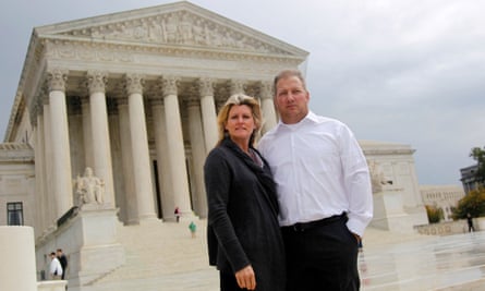 Michael and Chantell Sackett of Priest Lake, Idaho. The ruling in their case made it harder for the government to protect clean water.