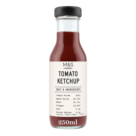 M&S Only 8 Ingredients Tomato Ketchup.