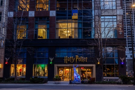 The Harry Potter Chicago store.