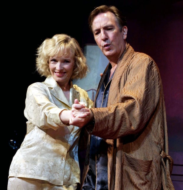 Alan Rickman and Lindsay Duncan in ‘Private Lives’